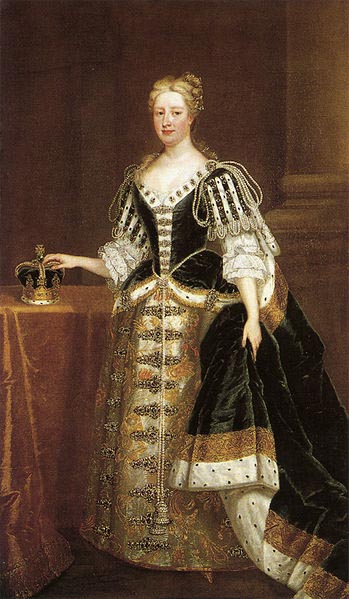 Portrait of Caroline Wilhelmina of Brandenburg-Ansbach